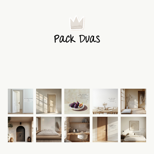 Pack 10 Duâas